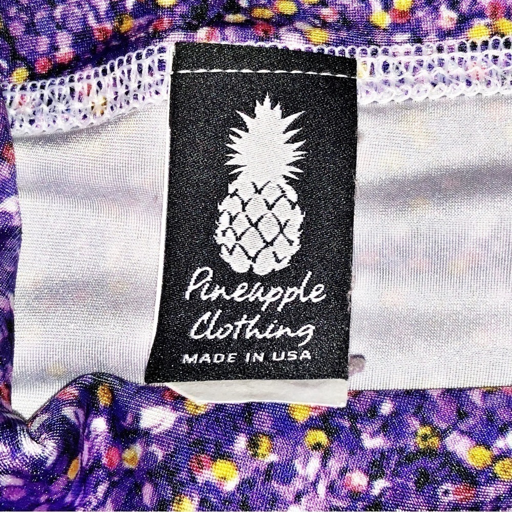 Pineapple Clothing Company Purple Ellie Capri Leggings Size M - Picture 2 of 7